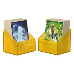 Ultimate Guard Boulder Deck Case 80+ Standard Size Amber-thumb-2
