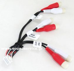 PIONEER RCA-05 ΚΑΛΩΔΙΟ CAR AUDIO 12-ΕΠΑΦΩΝ AVH DEHP CDE7612 CDE7436