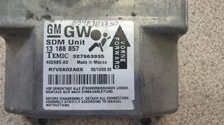 ΕΠΑΝΑΦΟΡΑ ΜΟΝΑΔΑΣ ΕΛΕΓΧΟΥ ΑΕΡΟΣΑΚΩΝ Airbag control unit/module Opel Astra H  13188857 327963935 R7V5K02A0X-thumb-1