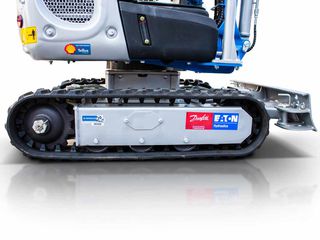 Εκσκαφέας Με Ερπύστριες Graecus 2025 EB12-XL Μικρός ερπυστριοφόρος εκσκαφέας 1.2T, Diesel Kubota-thumb-21