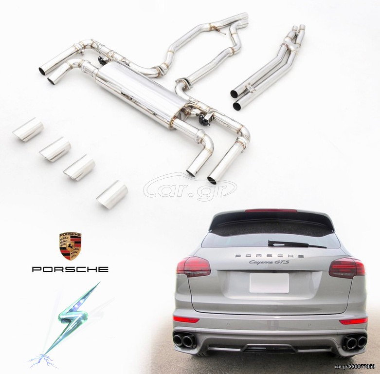 PORSCHE Cayenne 958 S Turbo GTS ΕΞΑΤΜΙΣΗ 100% ΤΙΤΑΝΙΟΥ