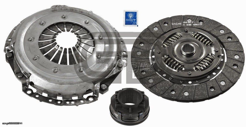 ΣΕΤ ΣΥΜΠΛΕΚΤΗ SACHS ΑΠΟ AUDI A4 8D 1.9 TDI
