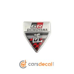 Gazoo Racing Shimoyama Μεταλλικό Αυτοκόλλητο 