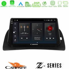 Cadence Z Series Renault Kangoo 2015-2018 8Core Android12 2+32GB Navigation Multimedia Tablet 9″