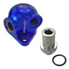 Θερμοστάτης 2 σε 1 Yamaha Crypton X 135 CARDINALS RACING CNC μπλε