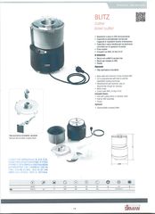 BLITZ Πολτοποιητής Cutter μηχάνημα 3.2LT-thumb-5