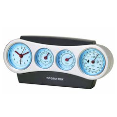 Klima Station Ρολόι / Θερμόμετρο / Υγρόμετρο / Βαρόμετρο 4 σε 1 (CAR0021887)