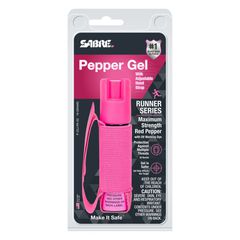 Runner Pepper Gel Sabre P-22J-PK-02 Pink με Ρυθμιζόμενο Ιμάντα Χεριού 