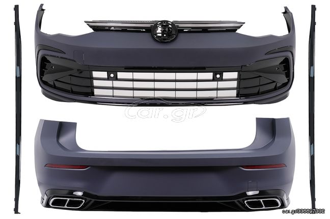 Body Kit suitable for VW Golf VIII Hatchback Mk8 MQB (2020-Up) R Line Design