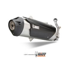 Ολοσωμη Εξατμιση Mivv Urban Aprilia Sr 300 Max 11-16, Nexus 250 06-07, Nexus 300 08-14, Runner 125 00-12, Runner 200 08-11