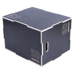 3 σε 1 Πλειομετρικό Κουτί Ξύλινο (Plyo Box) Anti‑Slip Live Pro
