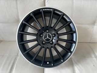 Nentoudis Tyres - Ζάντες Mercedes AMG style 281 - 18x8 ET45 - Machined Black