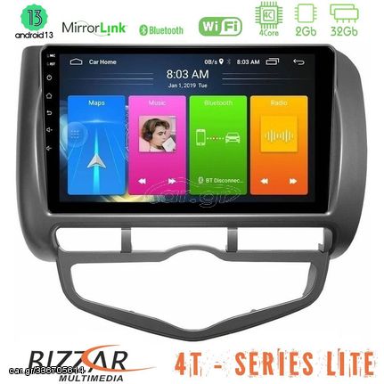 Bizzar U-LVB-HD101N 4T Series Honda Jazz 2002-2008 (Auto A/C) 4Core Android12 2+32GB Navigation Multimedia Tablet 9"