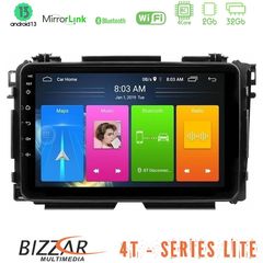 Bizzar U-LVB-HD0285 4T Series Honda HR-V 4Core Android12 2+32GB Navigation Multimedia Tablet 9"