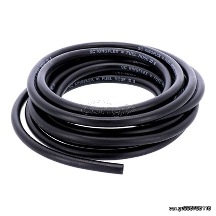 Σωληνάκι λαδιού και βενζίνης MCS, black neoprene fuel / oil line hose, 8mm (5/16")