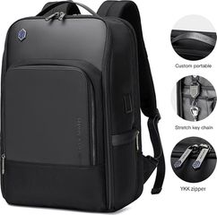 Arctic Hunter B00403-BK Mαύρη Αδιάβροχη Τσάντα Πλάτης για Laptop 15.6" *