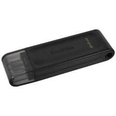 Kingston DataTraveler 70 64GB USB 3.2 Stick με σύνδεση USB-C Μαύρο