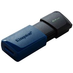 Kingston DataTraveler Exodia M 64GB USB 3.2 Stick Μαύρο