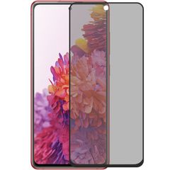 Full Glue Privacy Tempered Glass 3D for Samsung Galaxy S20 FE 5G black frame