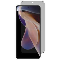 Full Glue Privacy Tempered Glass 3D for Xiaomi Redmi Note 11 Pro / 11 Pro+ black frame