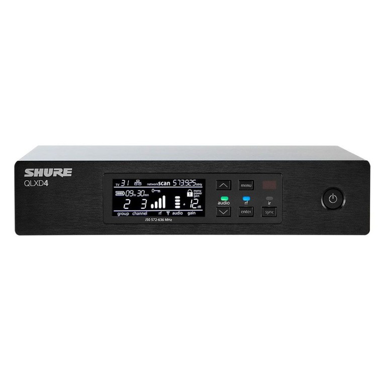 SHURE QLXD4 Digital Wireless Receiver For QLXD2 - Shure