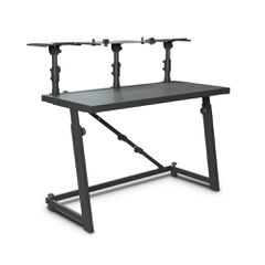 Gravity FDJT 01 DJ Desk with Adjustable Loudspeaker and Laptop Trays - Gravity