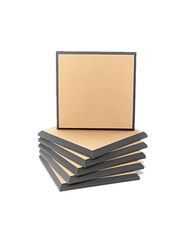 EQ Acoustics Colourpanel 60 Acoustic Foam Tile 60x60x5cm set 6 piece NATURAL YELLOW - EQ Acoustics