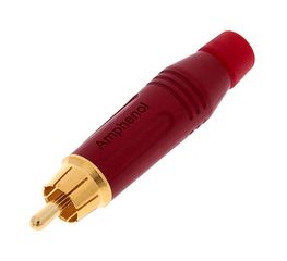 Adam Hall ACPRRED - RCA Plug red with Gold Contacts - Adam Hall
