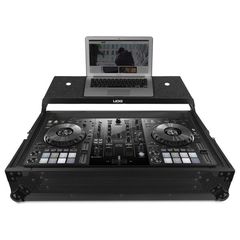 UDG U91071BL Ultimate Flight Case for Pioneer DDJ-800 Black Plus (Laptop Shelf) - UDG