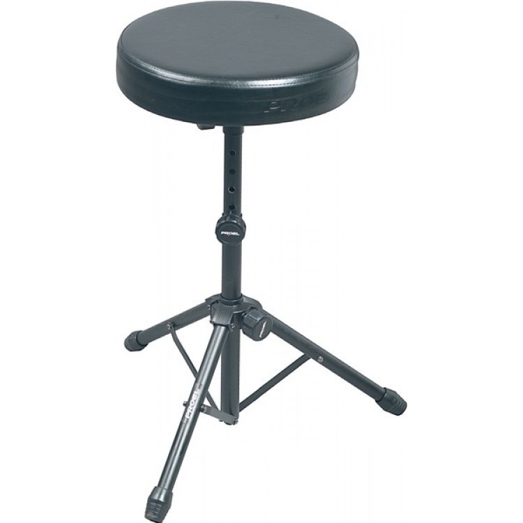 PROEL SGB-85-BK Drum Stool Black - EIKON