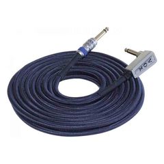 Vox VBC-13BL Bass cable multi-gauge coaxial 4m jack-jack angle - Vox