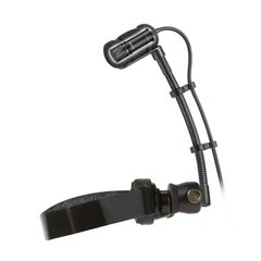 AUDIO TECHNICA ATM350W Cardioid Condenser Instrument Microphone with Woodwind Mounting System - AUDIO-TECHNICA