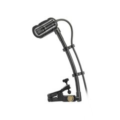 AUDIO TECHNICA ATM350U Cardioid Condenser Instrument Microphone with Universal Clip-on Mounting System - AUDIO-TECHNICA
