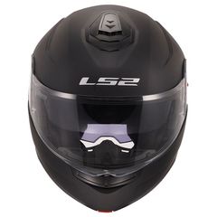 LS2 FF908 Strobe II Matt Black-thumb-2