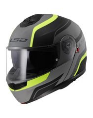 LS2 FF908 Strobe II Monza Matt Black Hi-Vis Yellow
