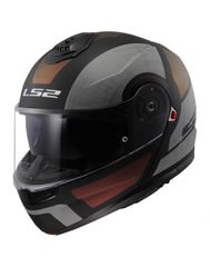 LS2 FF908 Strobe II Orion Matt Balck/Blue/Purple