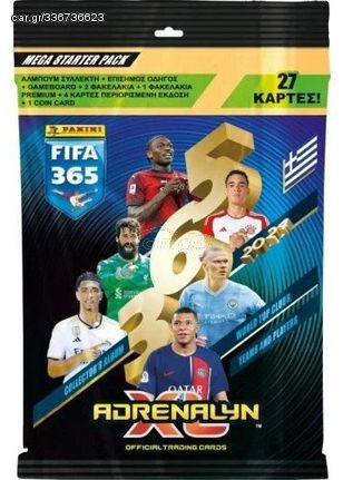 Καρτες Panini Fifa 365 2024 Adrenalyn Mega Starter Pack - 093012