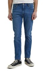 Lee Rider Slim Straight Jeans - Moody Blue Ανδρικό - L701KND13