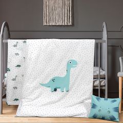 Σετ σεντόνια βρεφικά Fossil Art 5183 διαστάσεων 120x160cm εμπριμέ