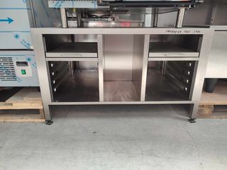 Μεταχειρισμένη Βάση Φούρνου 8 GN 1/1 110Χ64Χ87 Attica-Inox....ΔΕΚΤΗ ΠΙΣΤΩΤΙΚΗ ΚΑΡΤΑ ΓΙΑ ΑΤΟΚΕΣ ΔΟΣΕΙΣ