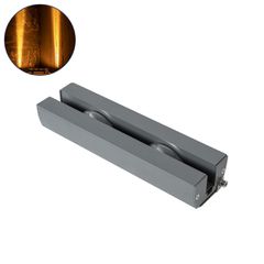 GLOBOSTAR® WINDOWARTE 90718 Φωτιστικό Ανάδειξης Παραθύρων LED 18W 1530lm 8° x 180° DC 24V Αδιάβροχο IP67 Ultra Θερμό Λευκό 2200K Dimmable - CREE XPE Chip - Γκρι Ανθρακί - Μ25 x Π7 x Υ4.5cm - 3 Χρόνια