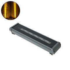 GLOBOSTAR® WINDOWRAFI 90727 Φωτιστικό Ανάδειξης Παραθύρων LED 18W 1620lm 8° x 180° DC 24V Αδιάβροχο IP67 Θερμό Λευκό 2700K Dimmable - CREE XPE Chip - Γκρι Ανθρακί - Μ30.5 x Π6.7 x Υ4.5cm - 3 Χρόνια Εγ