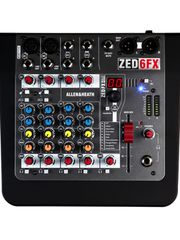 Allen and Heath - ZED-6FX Analogue Mixer with WIFI - ALLEN-HEATH