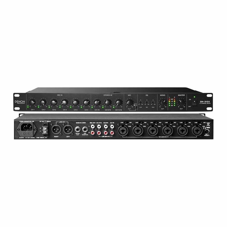 Denon Professional DN-312X RACKMOUNT MIXER - DENON