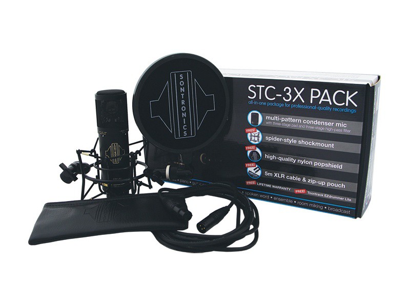 SONTRONICS STC-3X Pack for Recording - SONTRONICS