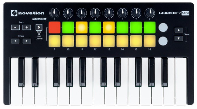NOVATION LAUNCHKEY MINI MK2 Midi Keyboard - Novation