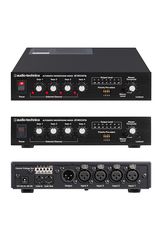 Audio Technica AT-MX341b Automatic SmartMixer® featuring four switchable microphone or line channels - AUDIO-TECHNICA