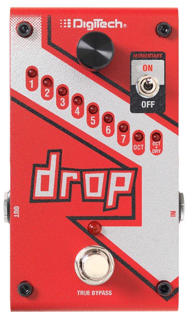 DIGITECH DROP COMPACT POLYPHONIC DROP TUNE PITCH SHIFTER - DIGITECH
