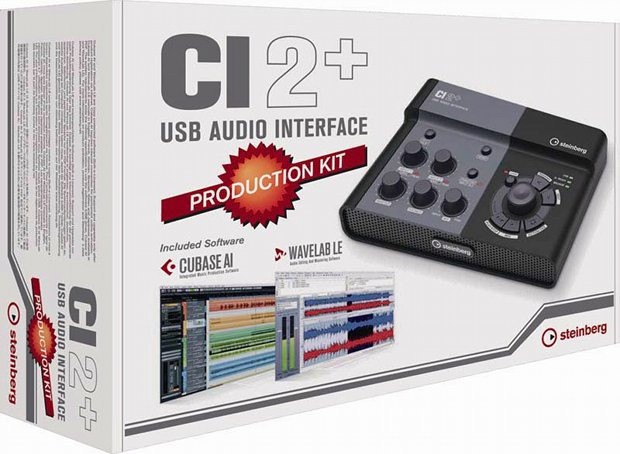 STEINBERG CI-2+ Production Kit USB Audio Interface & Software - STEINBERG