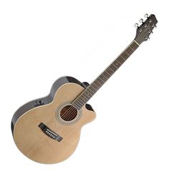 STAGG SA40MJCF1 Natural El Acoustic Guitar - Stagg